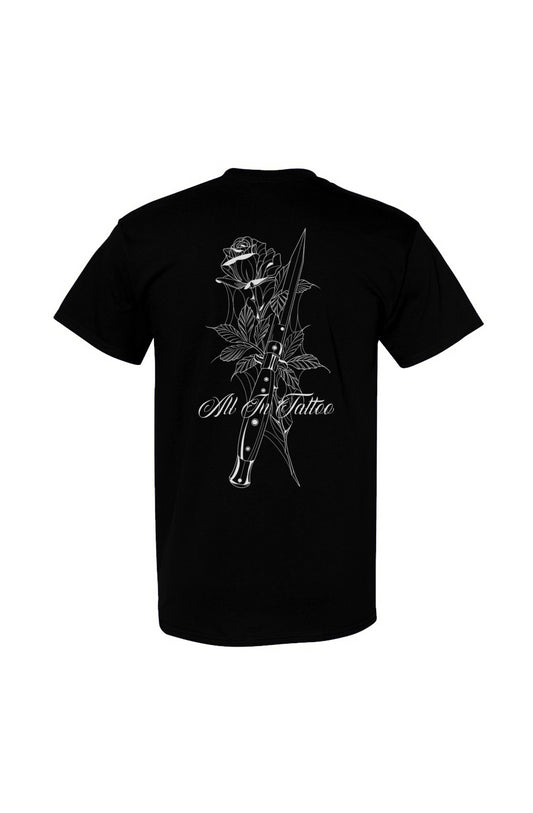 Knife and Rose Artist Tee